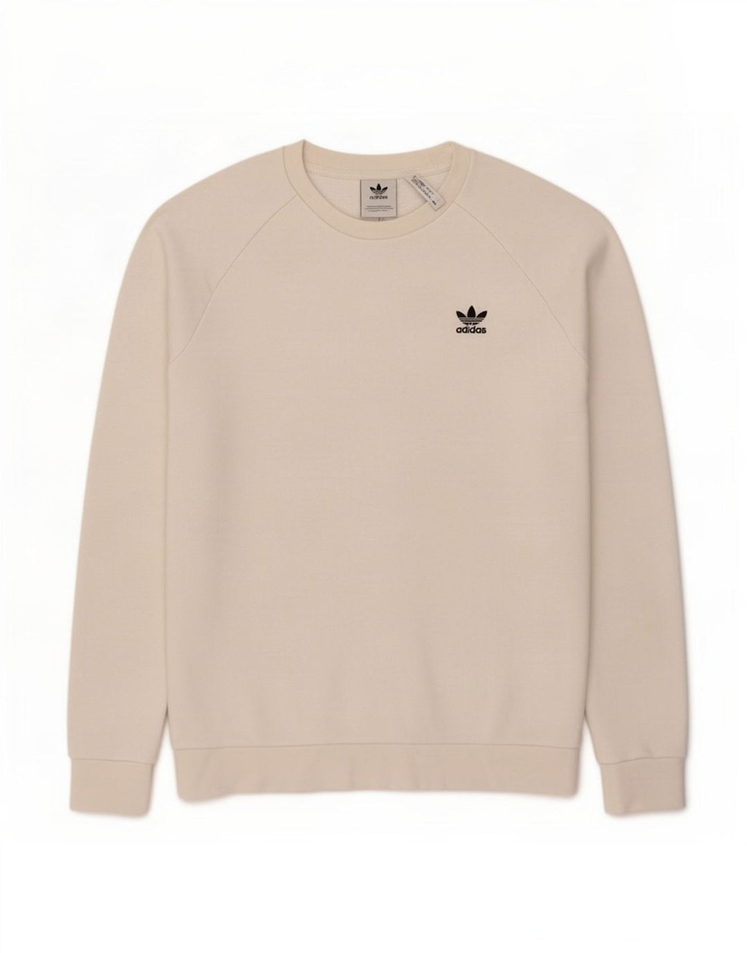 Adidas Herren Sweatshirt Pullover mittelweiße Baumwolle