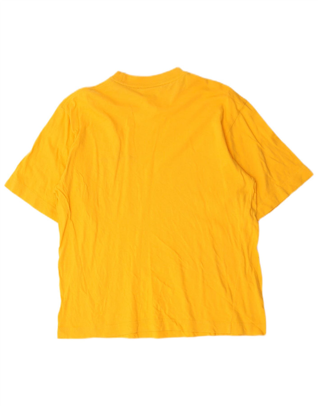 Sergio Tacchini Herren T-Shirt Top mittelgelbe Baumwolle