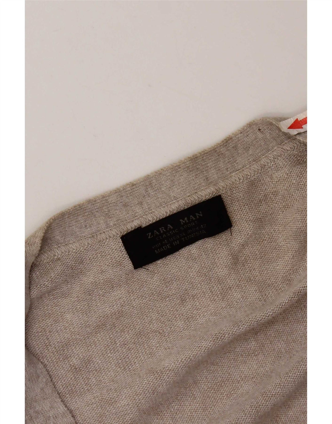 Zara Herren Strickjacke XL Grau