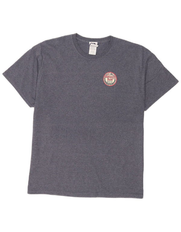 Old Guys Rule Herren-T-Shirt mit Grafik, XL, Marineblau, Baumwolle