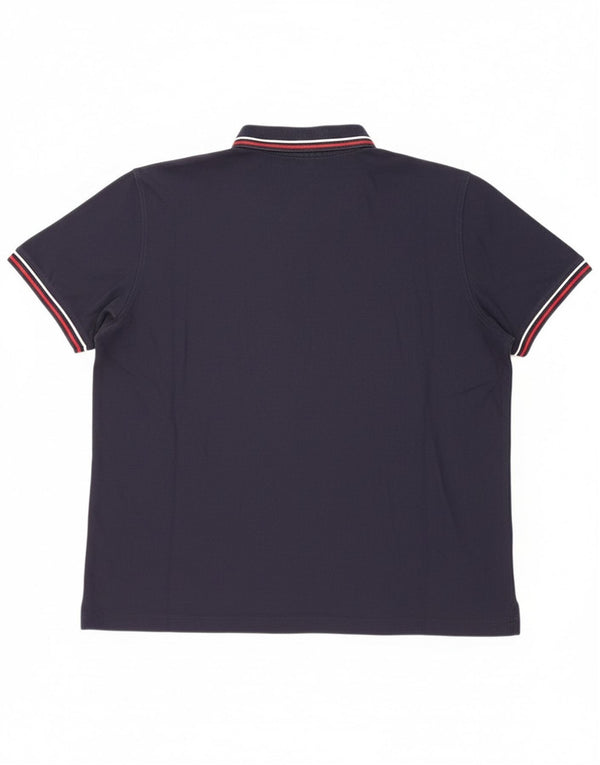 Lotto Herren Poloshirt 2XL Marineblau Baumwolle