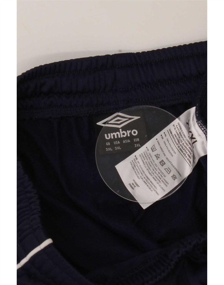 Umbro Herren-Trainingshose 3XL, Marineblau, Polyester