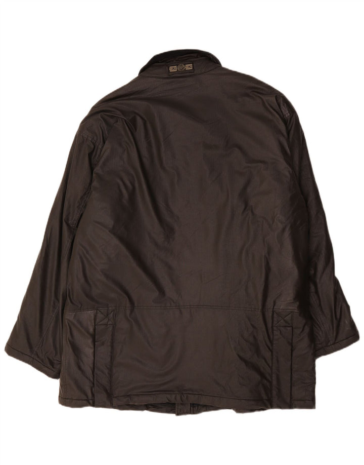 Belfe & Herren Utility-Jacke UK 44 2XL Schwarz