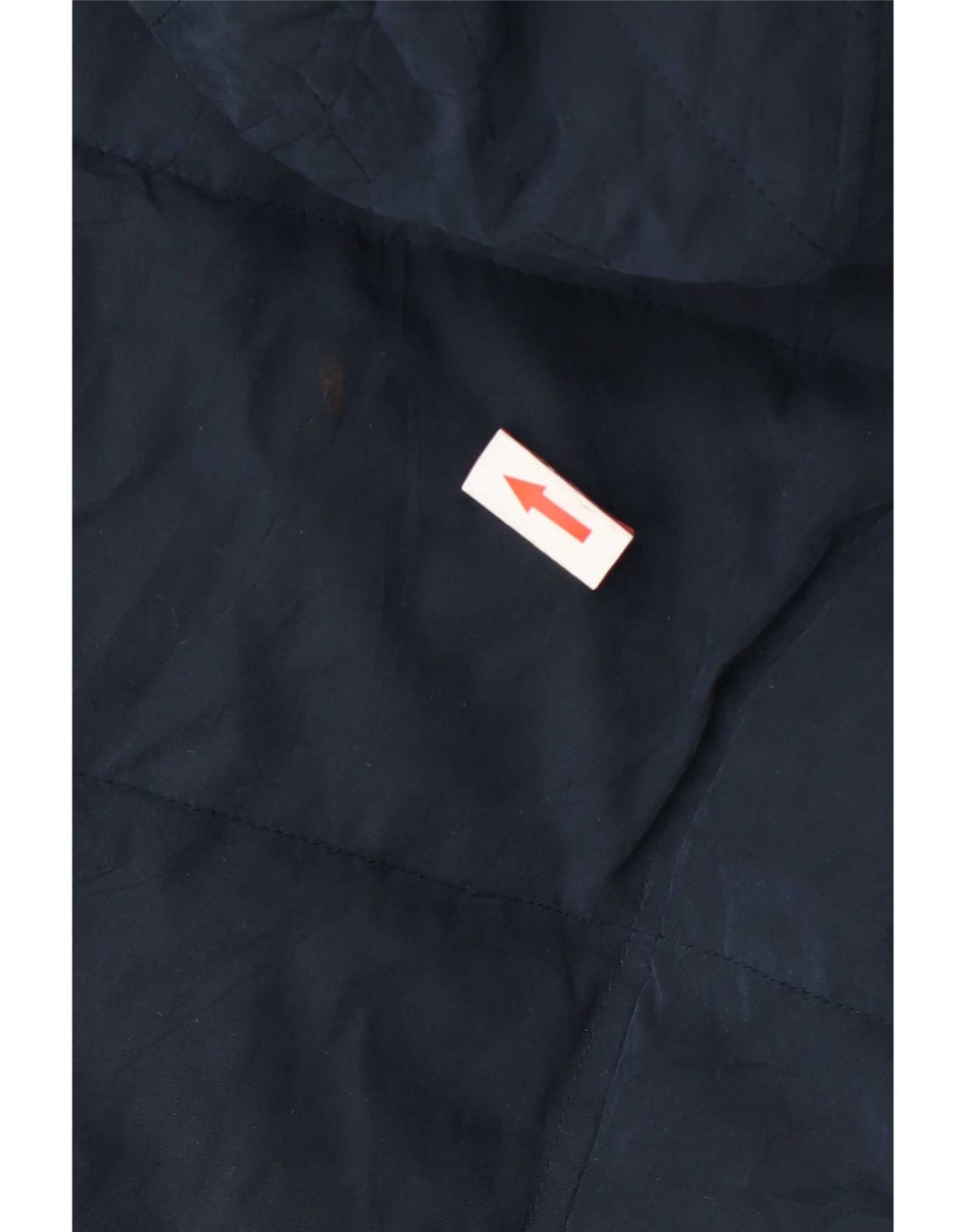Nautica Wattierte Damenjacke mit Kapuze, UK 14, Mittelmarineblau, Polyester
