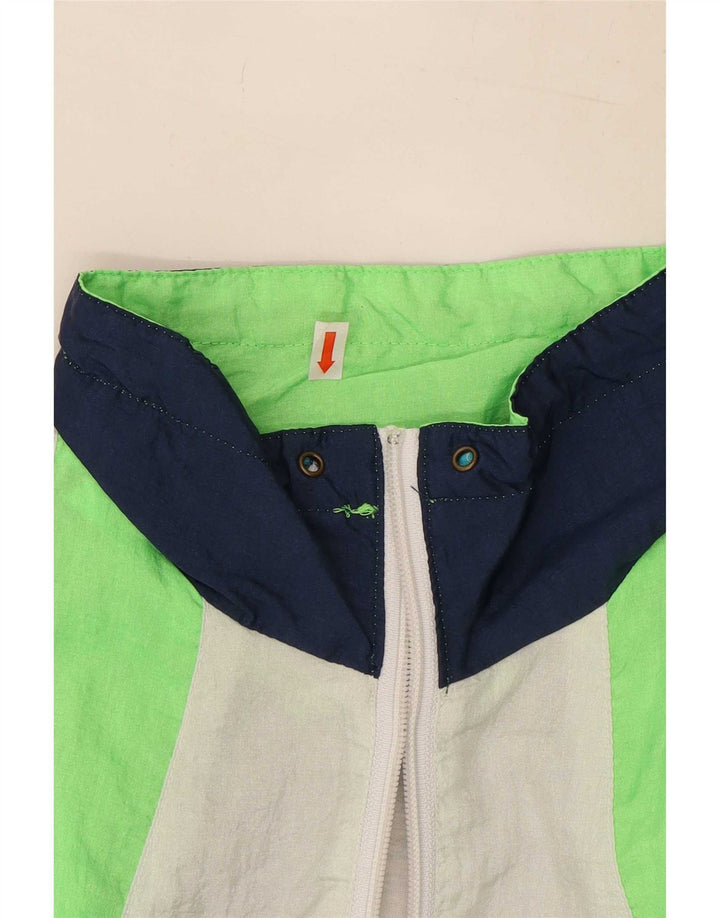 Puma Herren-Trainingsanzug-Oberjacke UK 44 XL Mehrfarbiges Colourblock-Polyester