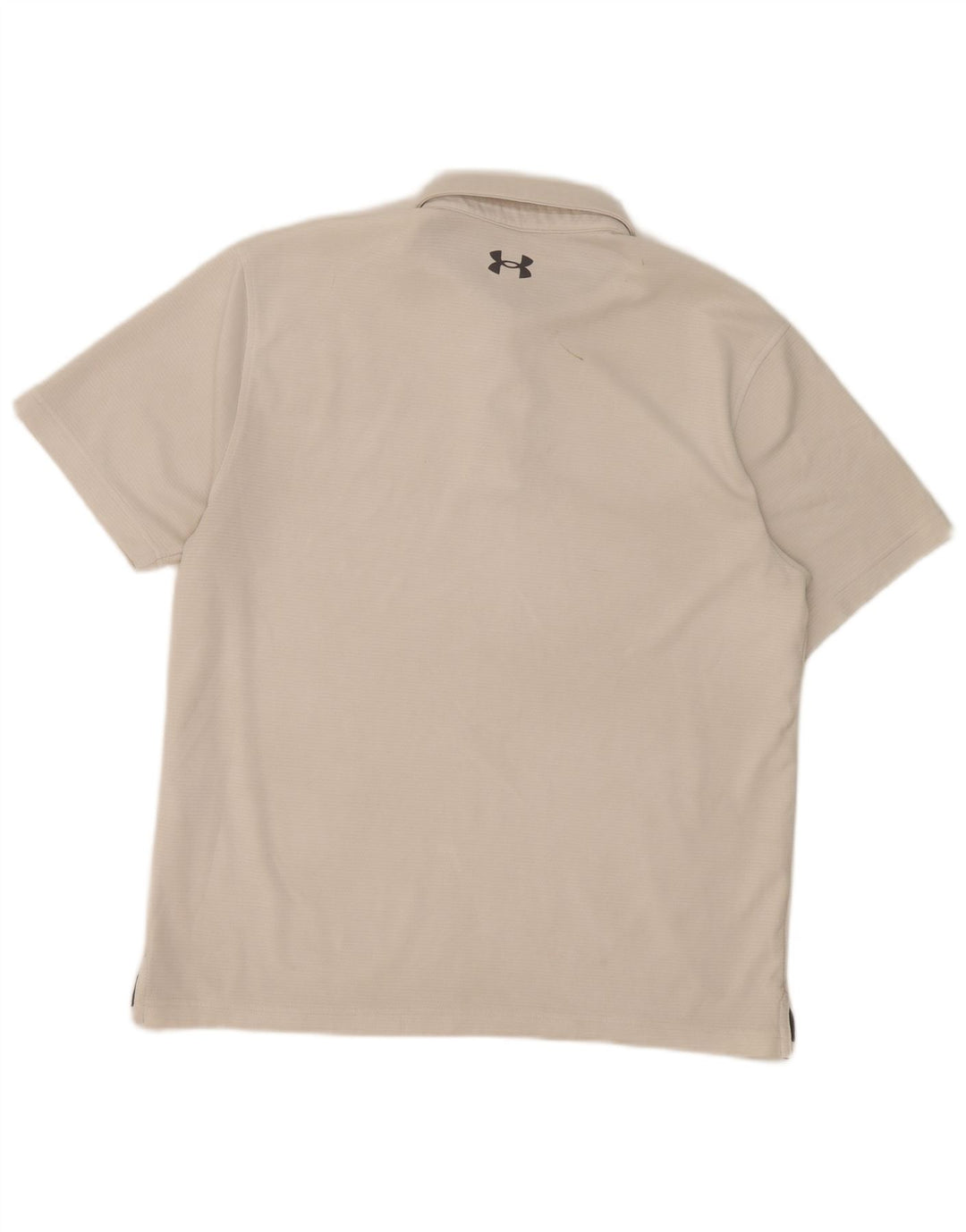 Under Armour Herren-Poloshirt, groß, weiß, Polyester, Sport