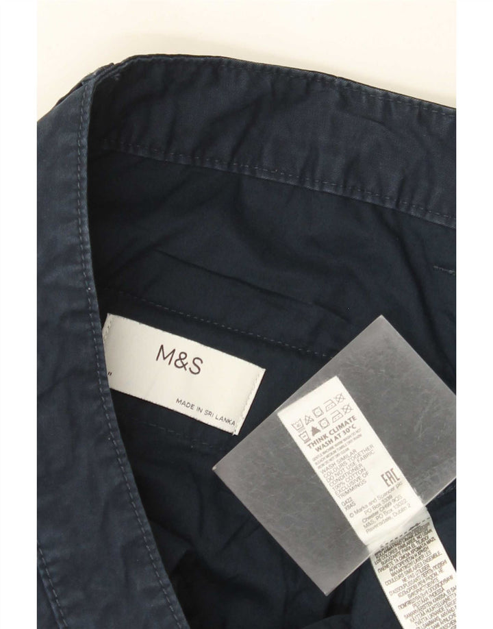 Marks & Spencer Herren Cargoshorts W44 2XL Marineblau Baumwolle