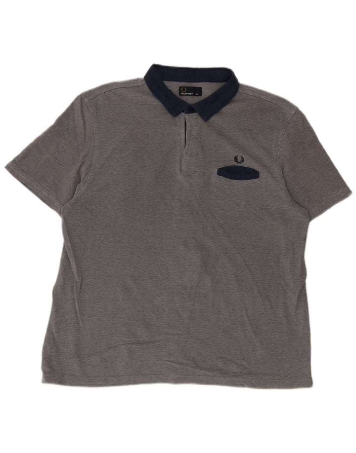 Fred Perry Herren Poloshirt 2XL Marineblau