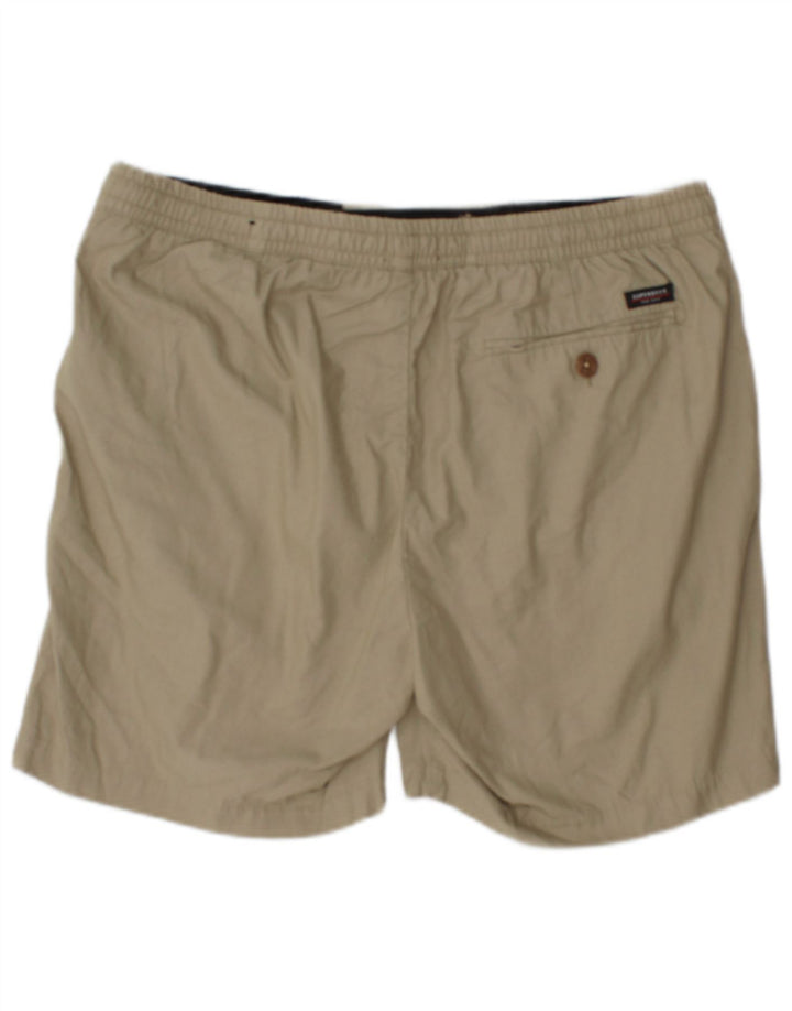 Superdry Herren Chinoshorts XL W38 Beige Baumwolle