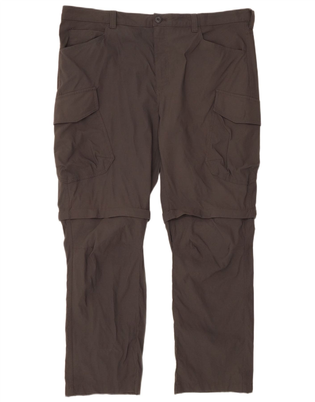EDDIE BAUER Gerade Cargohose für Herren, W40, L30, graues Nylon