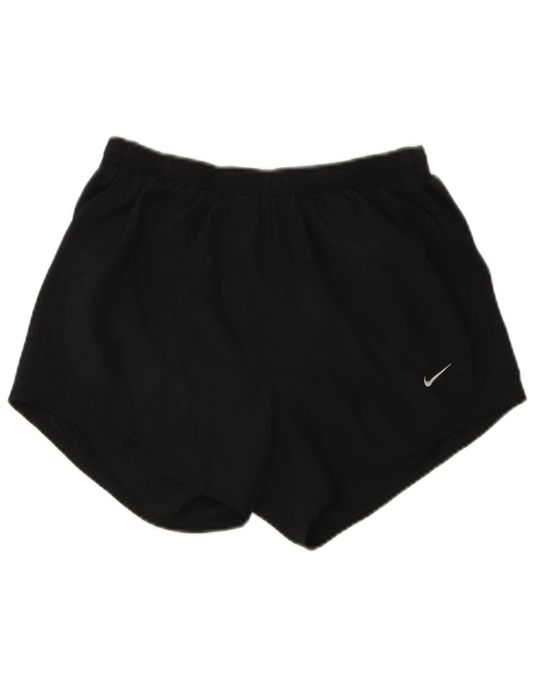 Nike Damen Dri Fit Sport Shorts UK 4 XS Schwarz Polyester