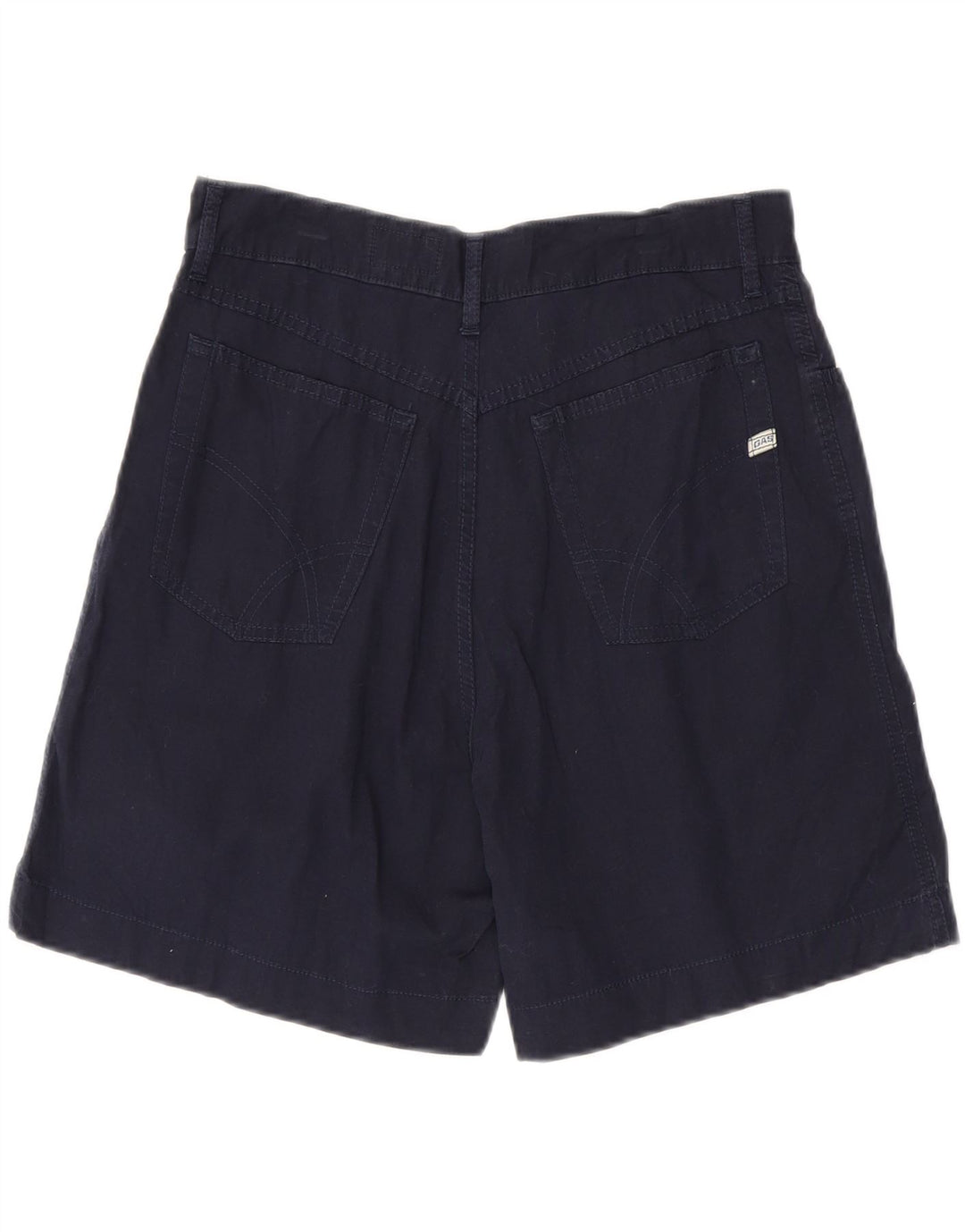 GAS Damen-Freizeitshorts, W32, groß, marineblau, Baumwolle
