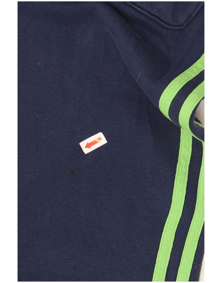 ADIDAS Herren-Trainingsanzug mit Grafik, Jogginghose, Größe S, marineblau, Baumwolle