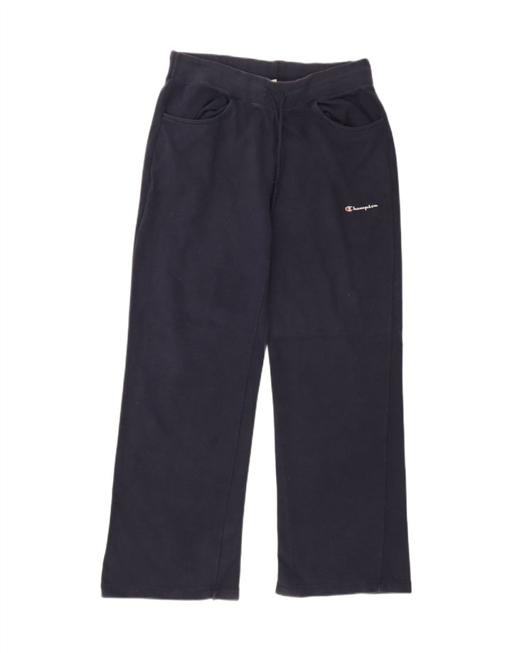 CHAMPION Mens Tracksuit Trousers Medium Navy Blue Cotton Vintage Champion and Second-Hand Champion from Messina Hembry 