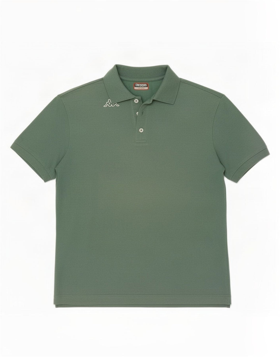 Kappa Herren-Poloshirt mit Grafik, groß, Grün
