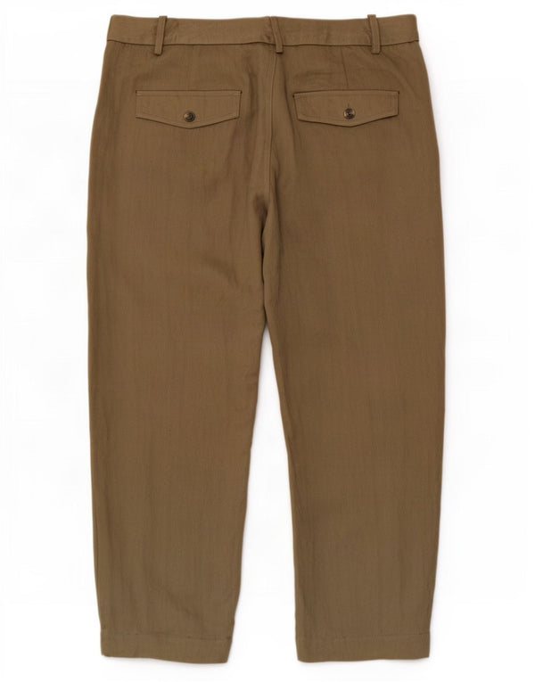 Zara Damen Jogginghose, kurze Hose, Größe L, W30, L26, Khaki, Lyocell