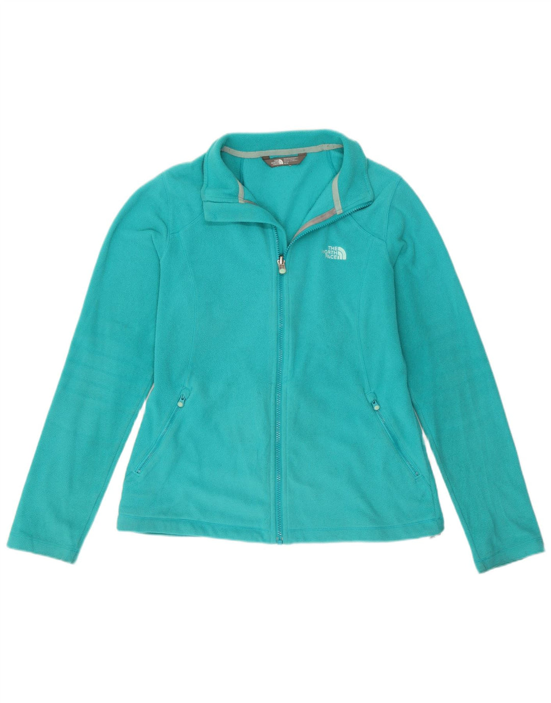 The North Face Damen Liner Fleecejacke UK 14 Medium Türkis Polyester