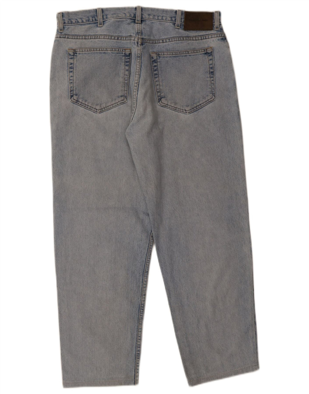 Calvin Klein Herren Straight Jeans W36 L27 Blaue Baumwolle