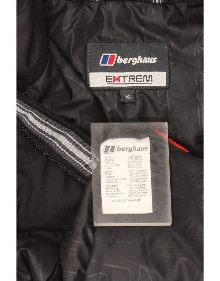 Berghaus Damen Windjacke UK 16 Large Schwarz Nylon