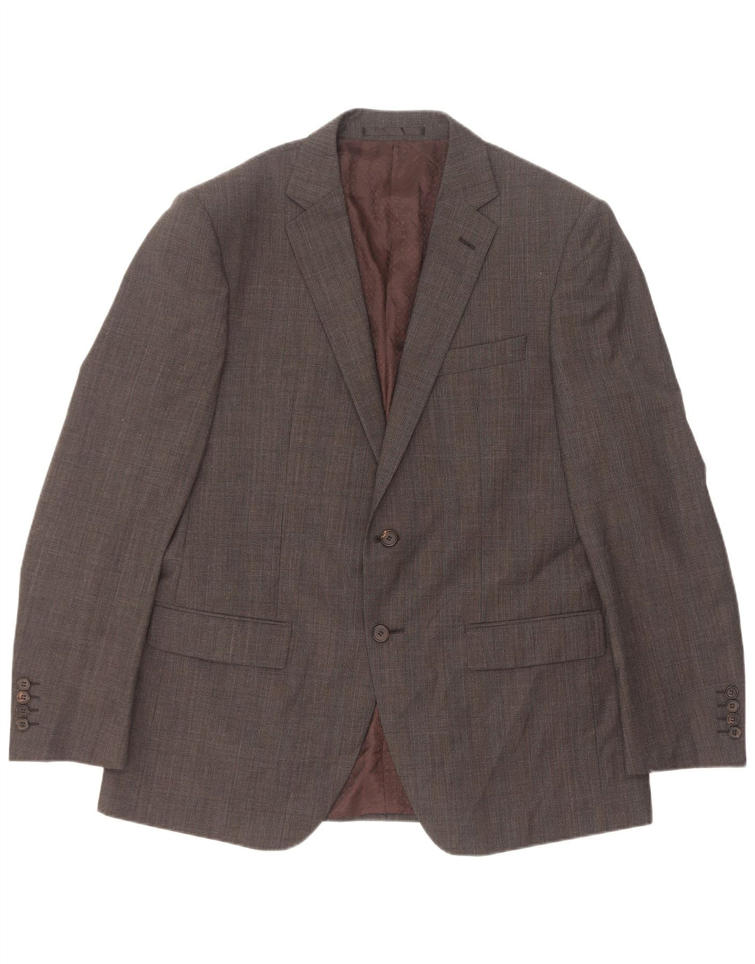 Marks & Spencer Herren Autograph Blazer Jacke UK 42 Large Grey Check