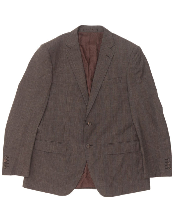 Marks & Spencer Herren Autograph Blazer Jacke UK 42 Large Grey Check