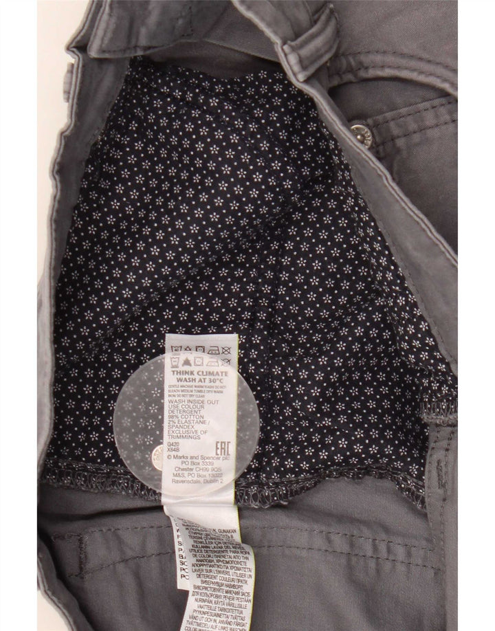 Marks & Spencer Herren-Freizeitshorts W32 mittelgraue Baumwolle