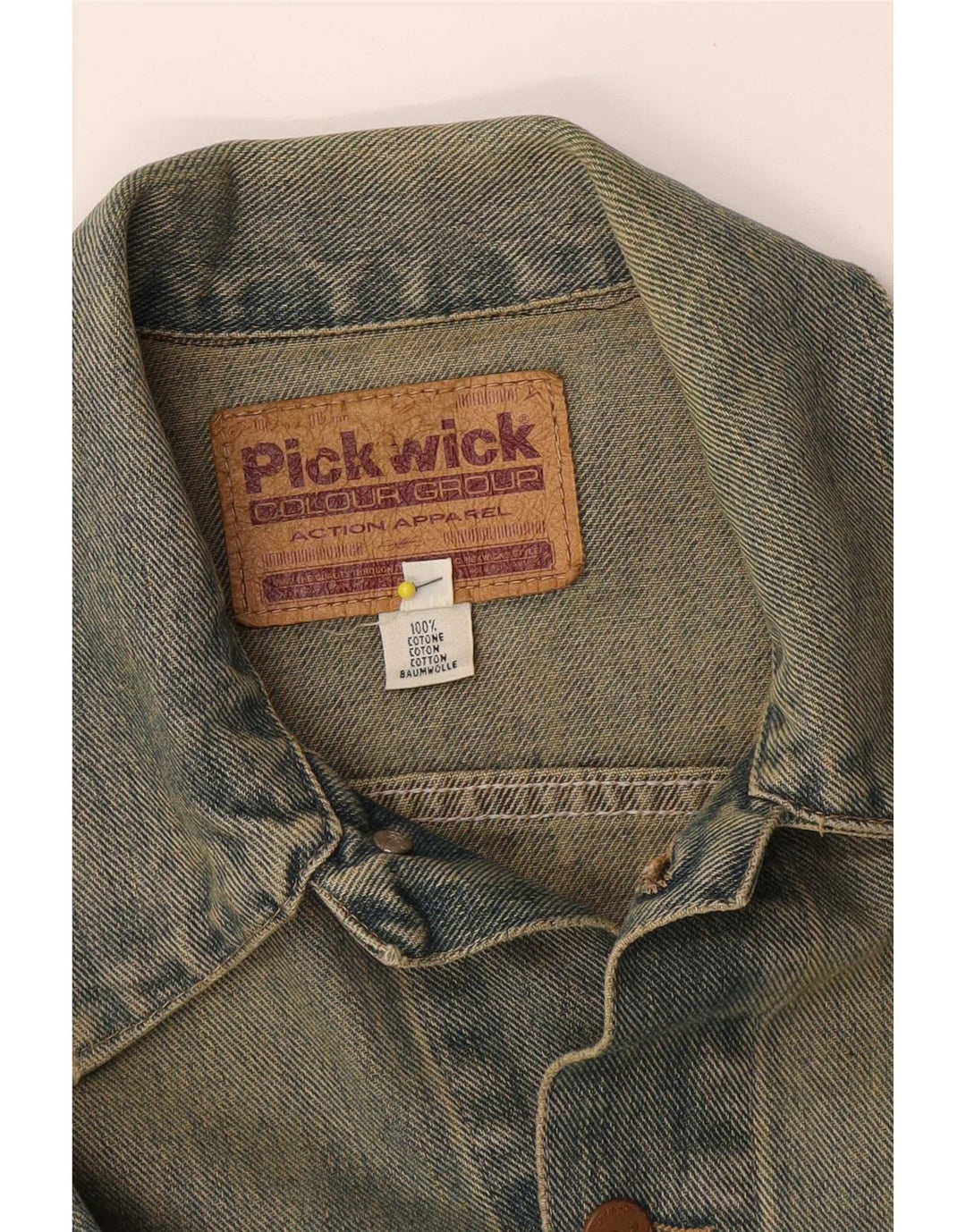 Pickwick Damen Jeansjacke UK 14 Große blaue Baumwolle