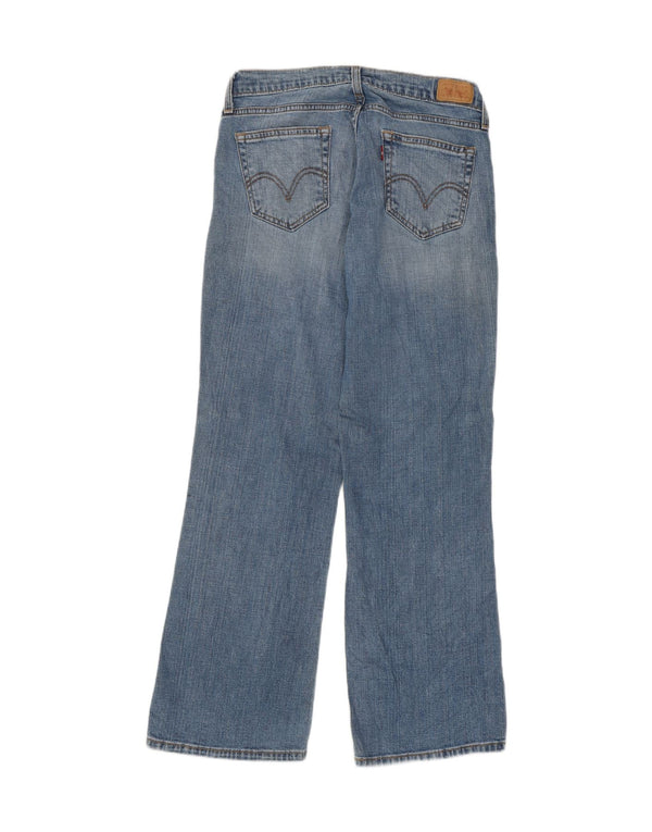 Levi's Damen 529 Curvy Bootcut Jeans US 10 Large W30 L29 Blaue Baumwolle