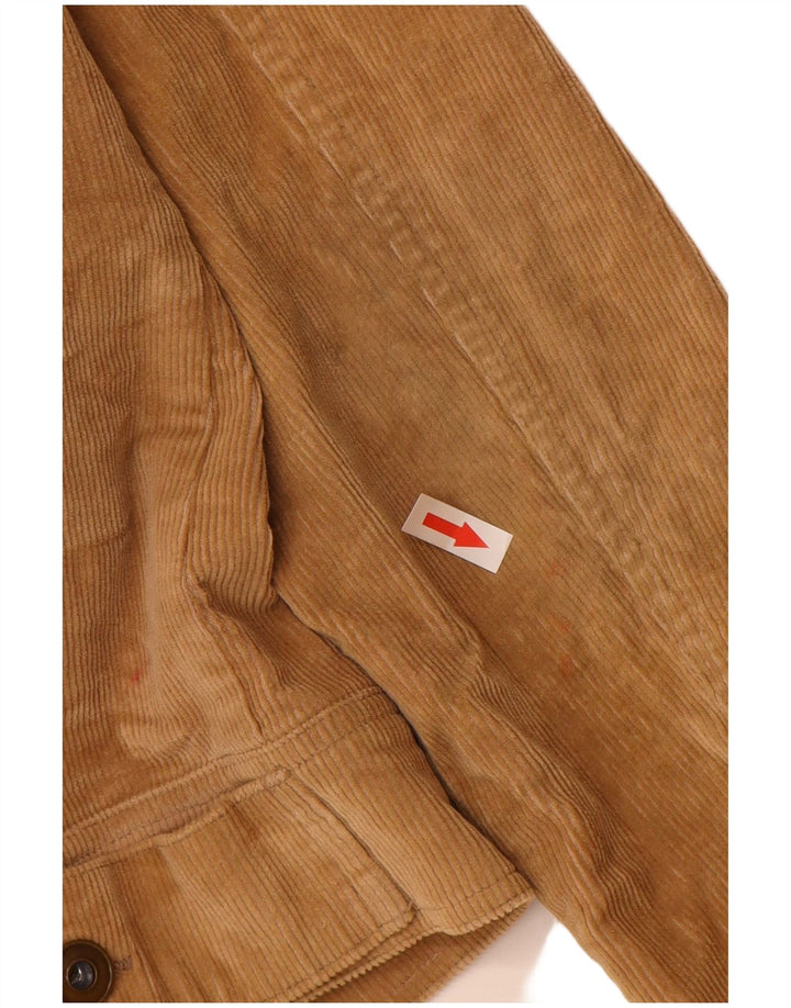 A Wear Damen Cordjacke UK 12 Mittelbeige Baumwolle