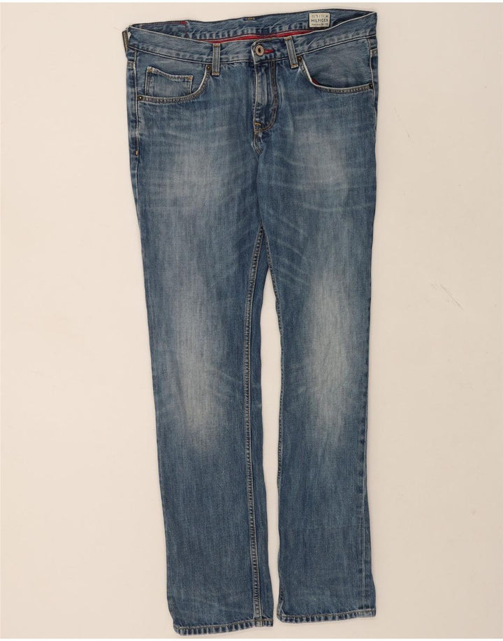 Tommy Hilfiger Herren Straight Jeans W33 L32 Blau