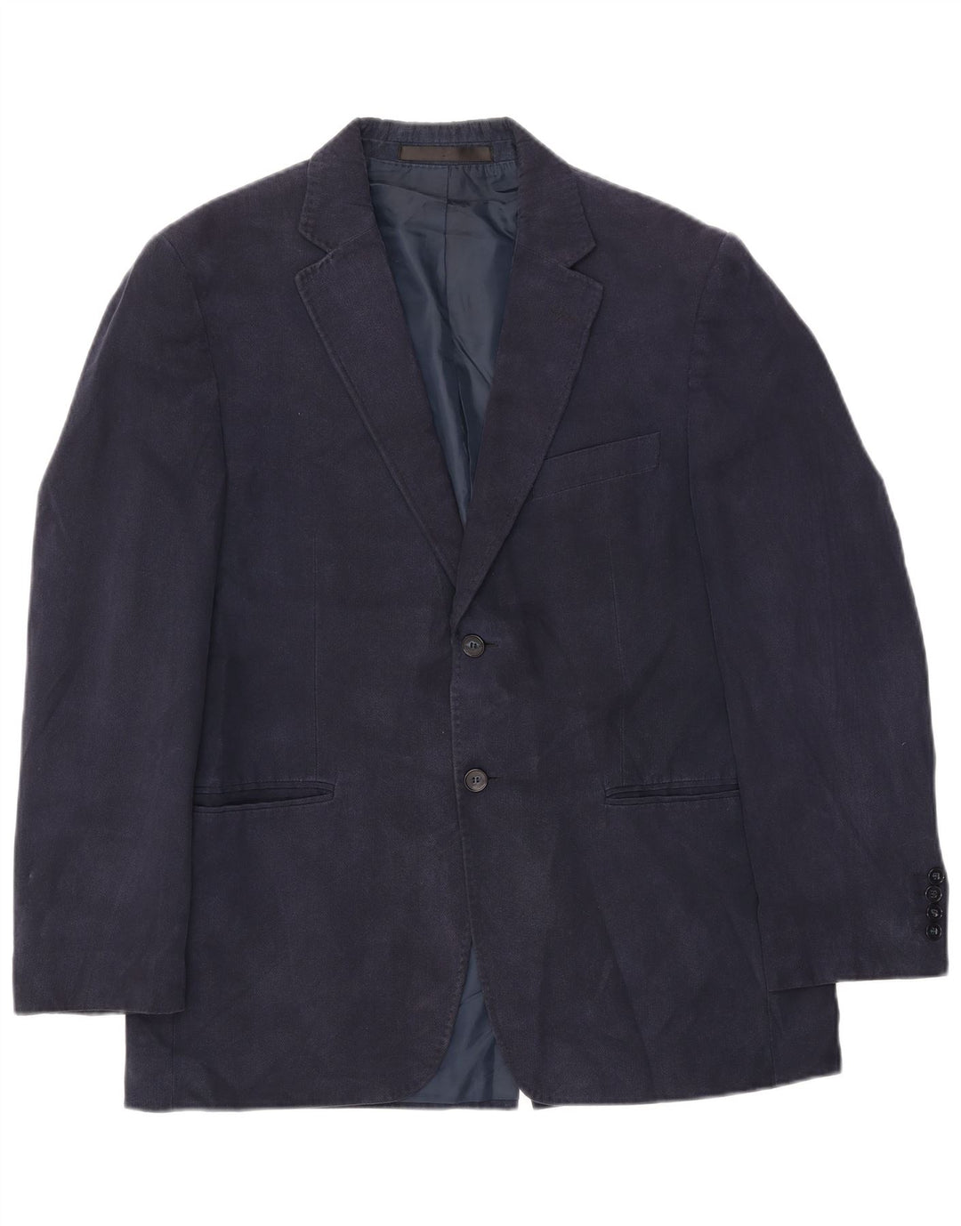 MARKS & SPENCER Herren-Blazer mit 2 Knöpfen, Gr. 40, groß, marineblau, Viskose