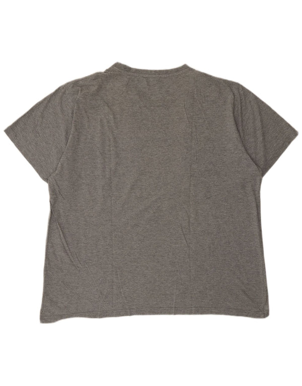 Dickies Herren-T-Shirt mit Grafik, 2XL, graue Baumwolle