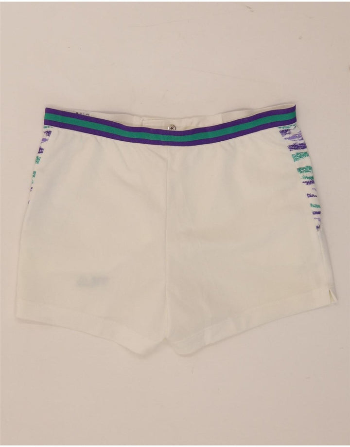 Fila Herren Freizeitshorts IT 48 Medium W32 Weiß gestreift Polyester