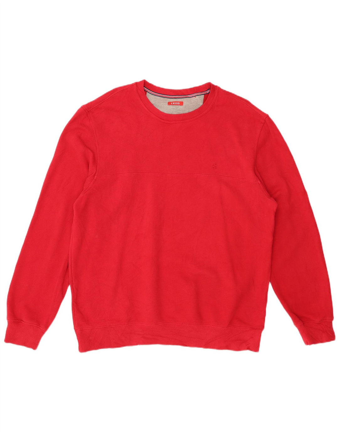 IZOD Herren-Sweatshirt, Pullover, Größe L, Rot