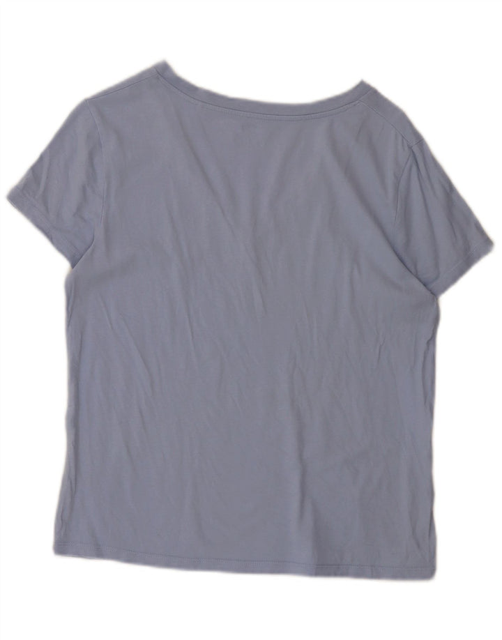 Levi's Damen T-Shirt Top UK 10 Small Blau