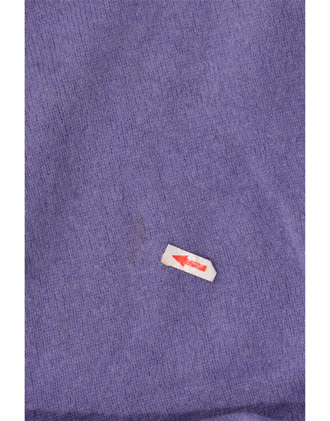 Marlboro Classics Herren-Pullover mit U-Boot-Ausschnitt, groß, violette Wolle
