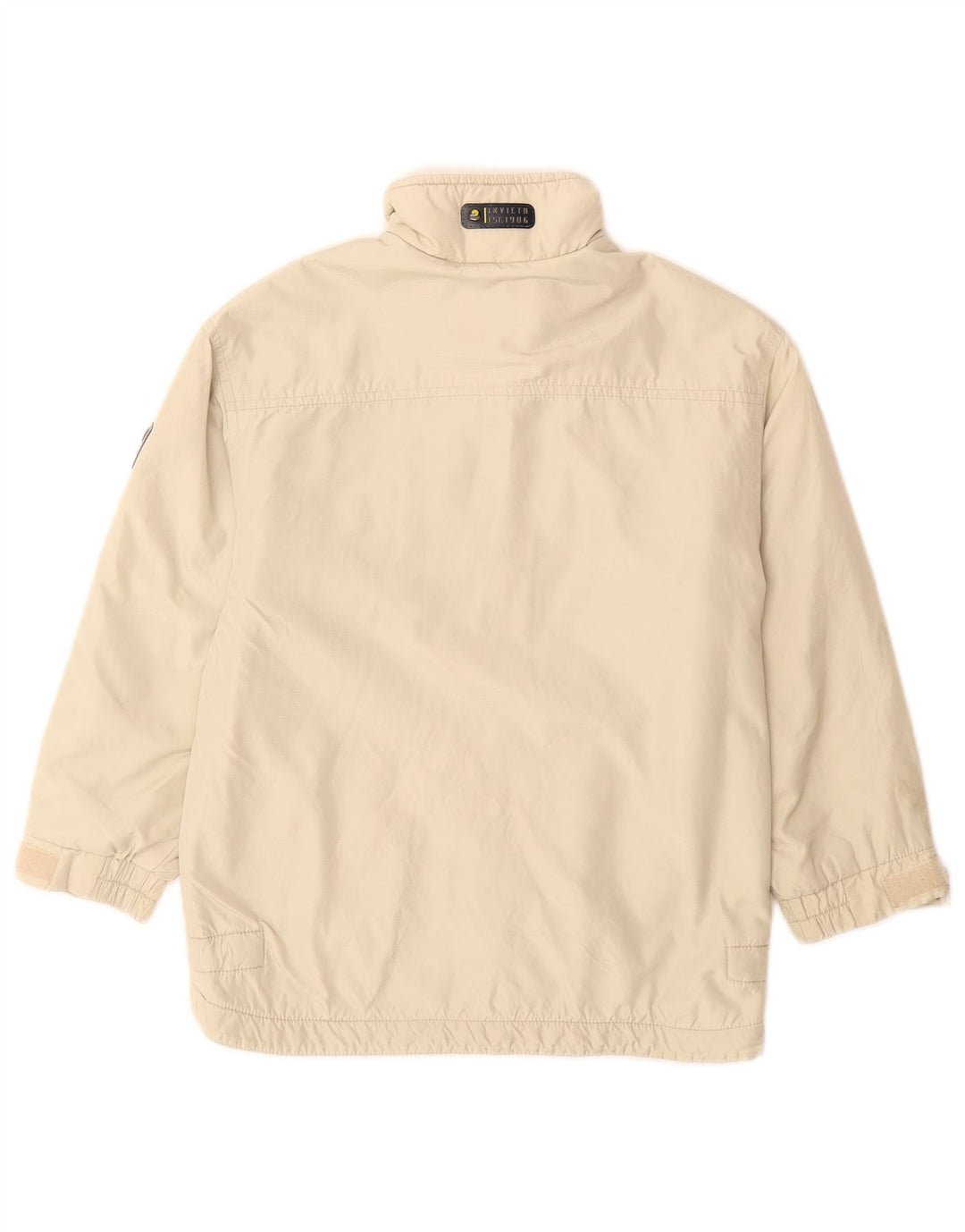 INVICTA Boys Windbreaker Coat 5-6 Years Beige Polyamide