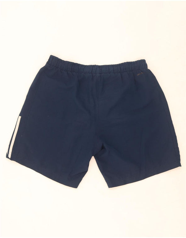 Adidas Mens Climalite Sport Shorts Large Navy Blue Polyester