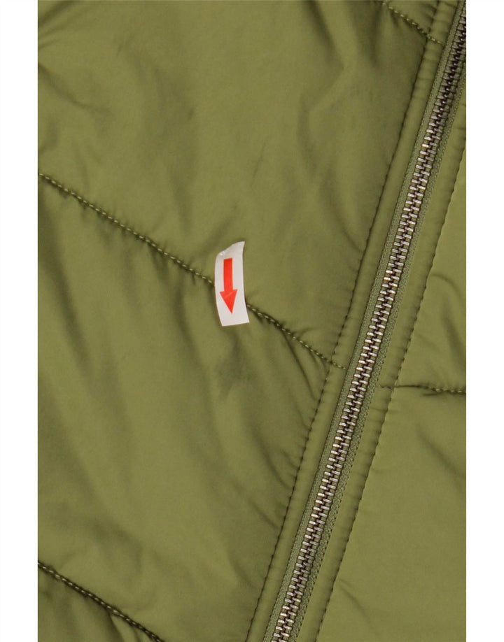 Vans Wattierter Mantel mit Kapuze für Damen, UK 16, Größe L, Grün