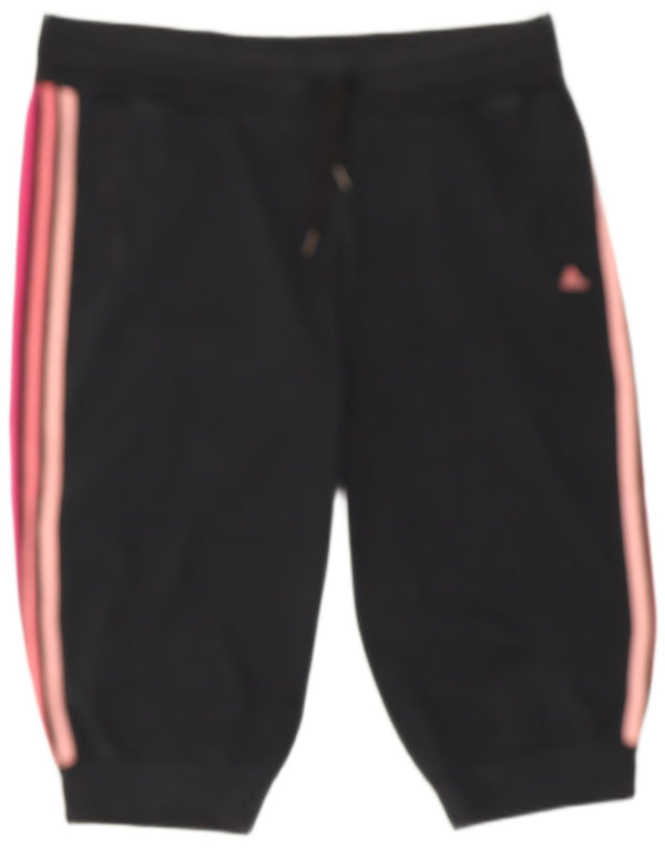 Adidas Damen Climalite Trainingshose Jogger UK 16/18 Large Schwarz
