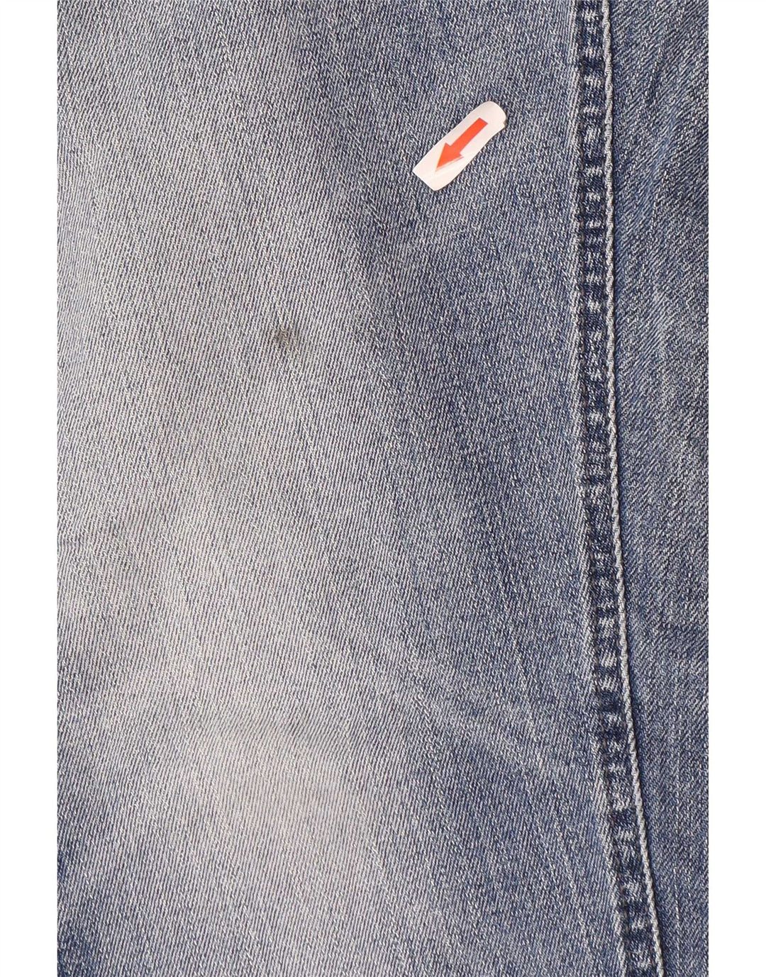 Lee Herren Daren Straight Jeans W34 L34 Blaue Baumwolle