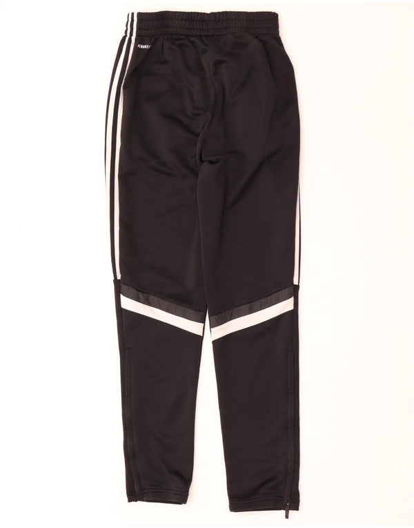 Adidas Jungen Aeroready Trainingshose 13–14 Jahre, schwarzes Polyester