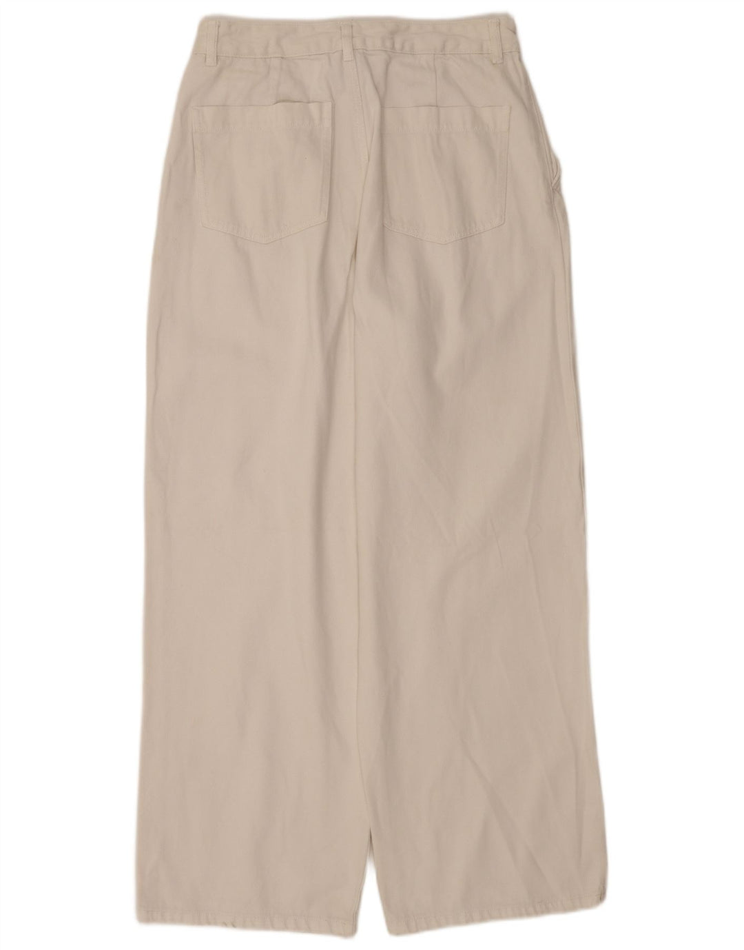 Massimo Dutti Damen Pegged Chino Hose EU 40 Medium W30 L30 Weiß