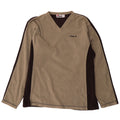 Fila Damen Fleecepullover UK 18 XL Graues Colourblock-Polyester