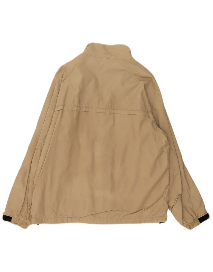 North Sails Herren-Windbreaker-Jacke, UK 38, mittelbeigefarbenes Polyamid