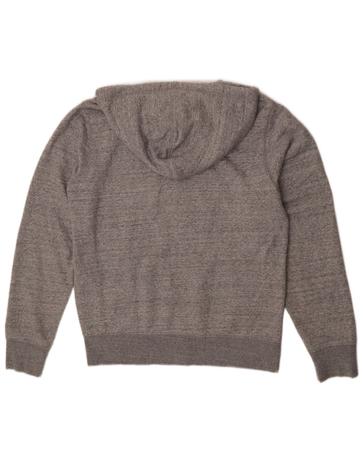 Dockers Herren-Kapuzenpullover mit normalem Reißverschluss, klein, grau meliert, Baumwolle