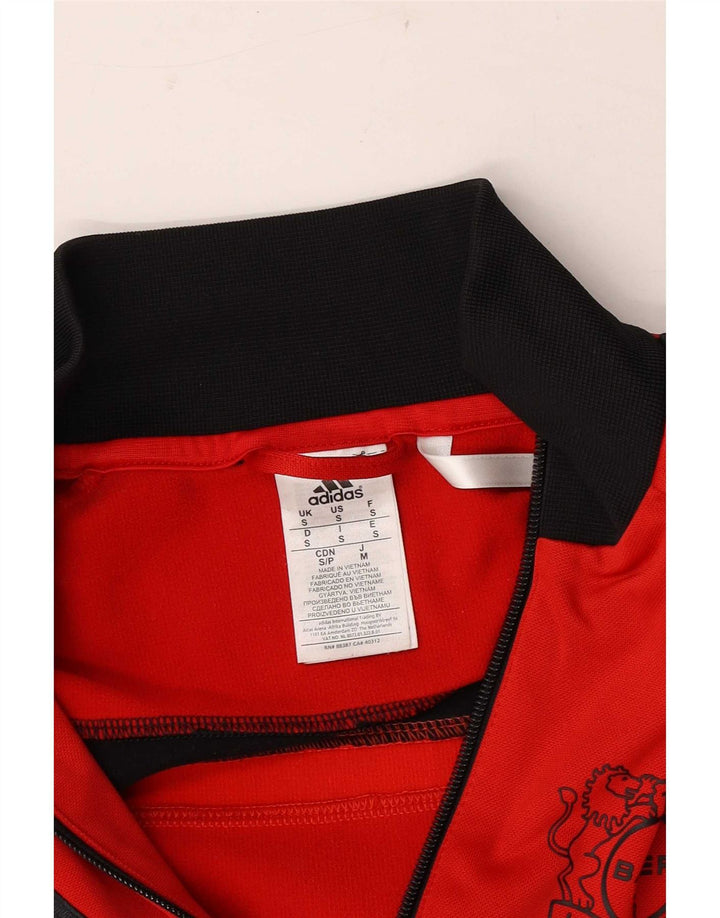 Adidas Bayer Leverkusen Herren-Trainingsanzug, Oberteil, Jacke, Größe S, Rot, Farbblock