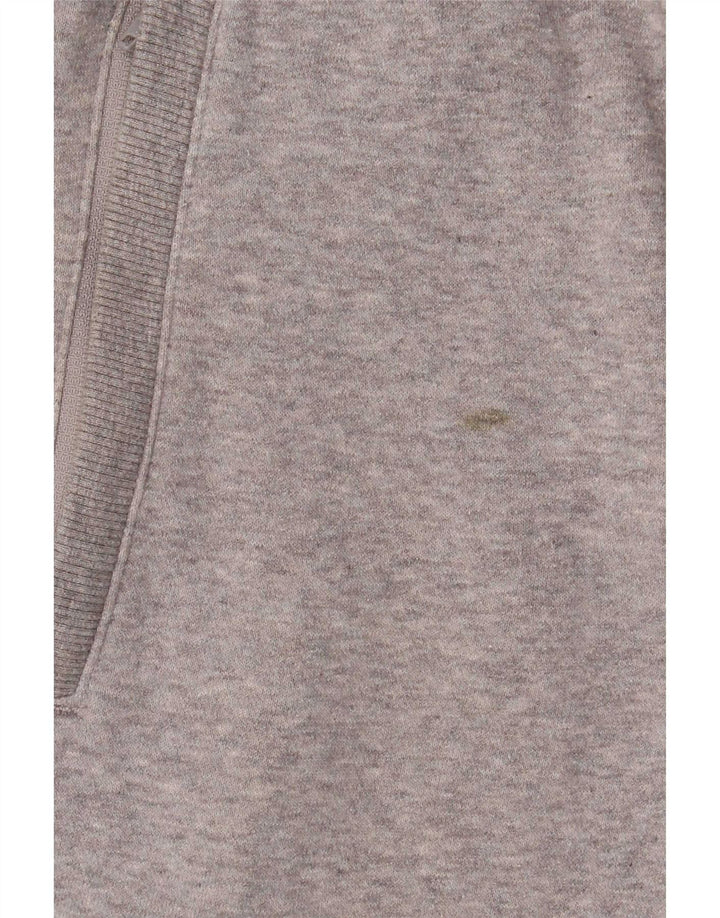 Adidas Herren-Trainingshose, Jogginghose, mittelgrau gefleckte Baumwolle