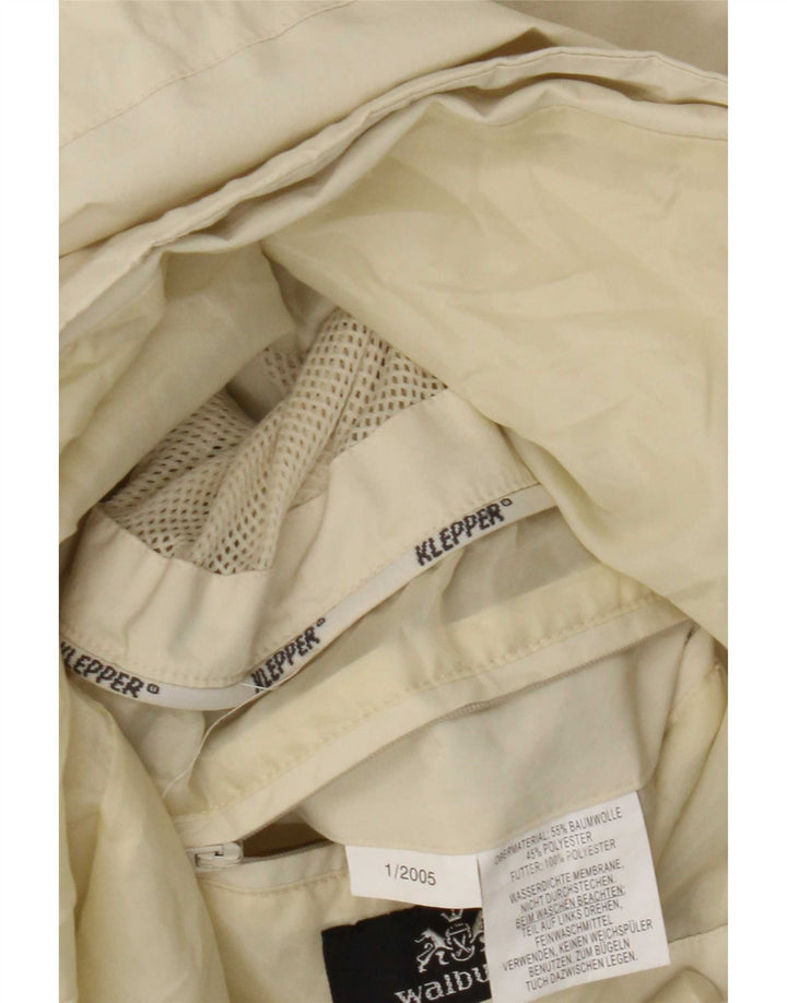 Klepper Herren-Utility-Jacke UK 40 Large Beige Baumwolle