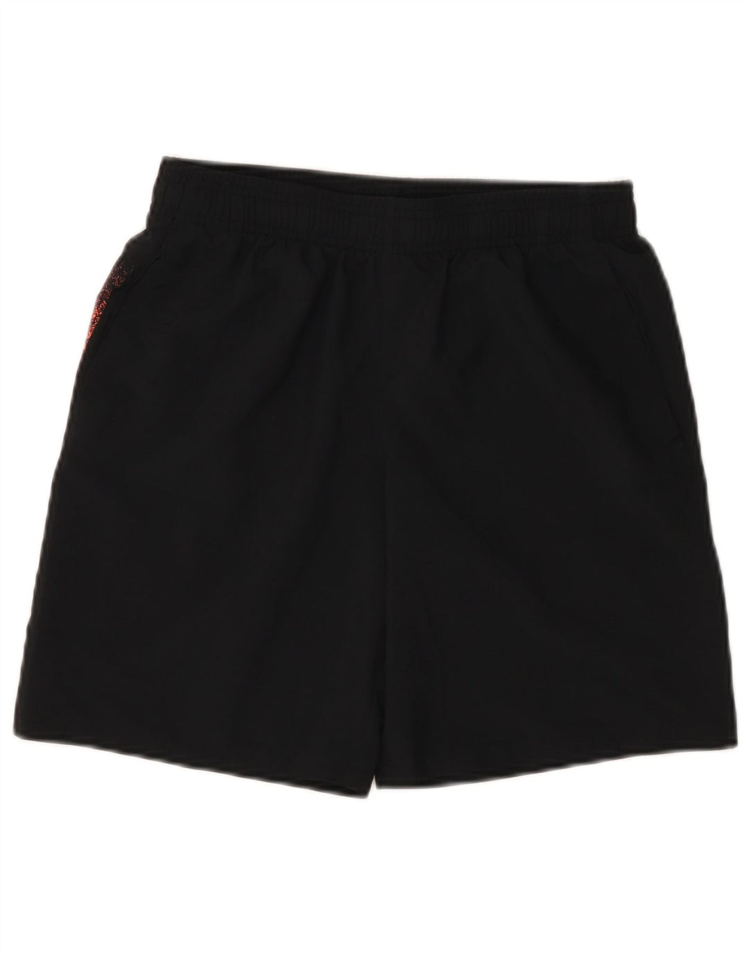 Under Armour Jungen-Sportshorts mit Grafik, 11–12 Jahre, Größe L, schwarzes Polyester